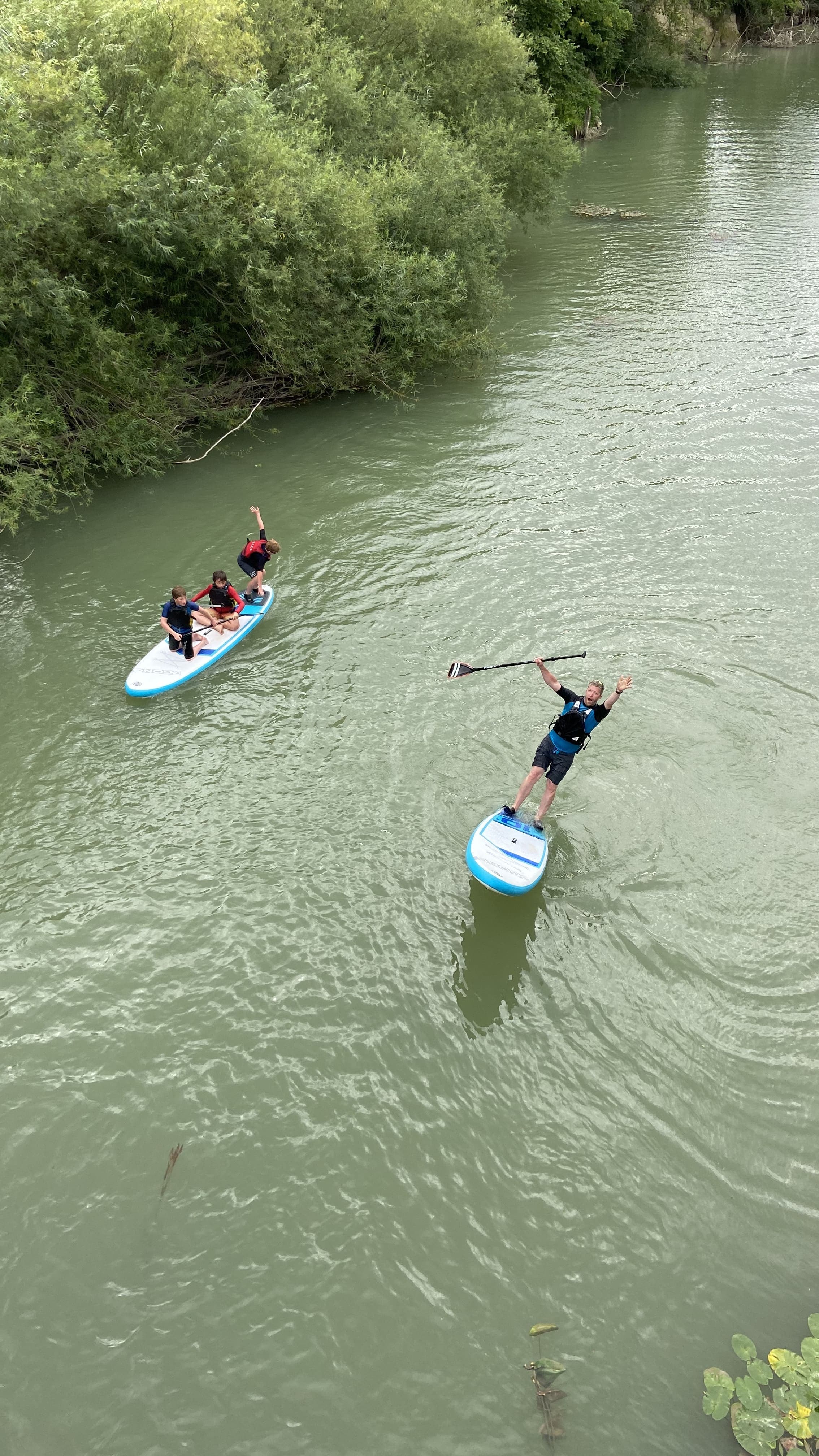 Du paddle sur l'Aisne